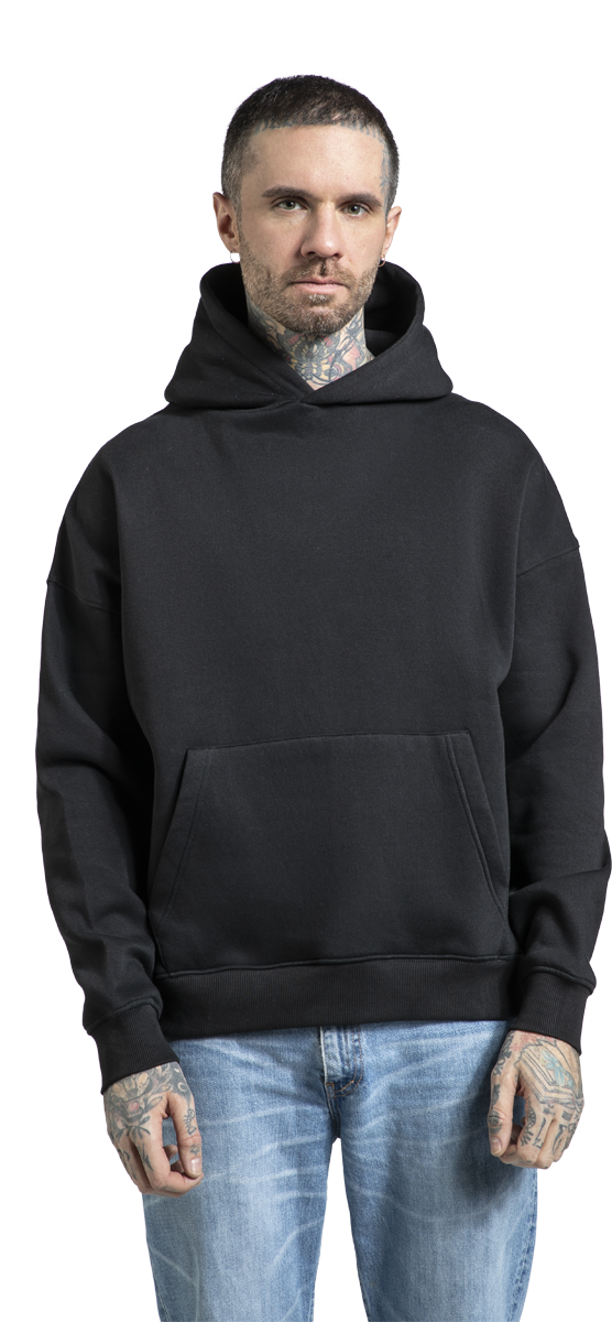 Thumbnail - RED by EMP Time out Kapuzenpullover schwarz in XXL