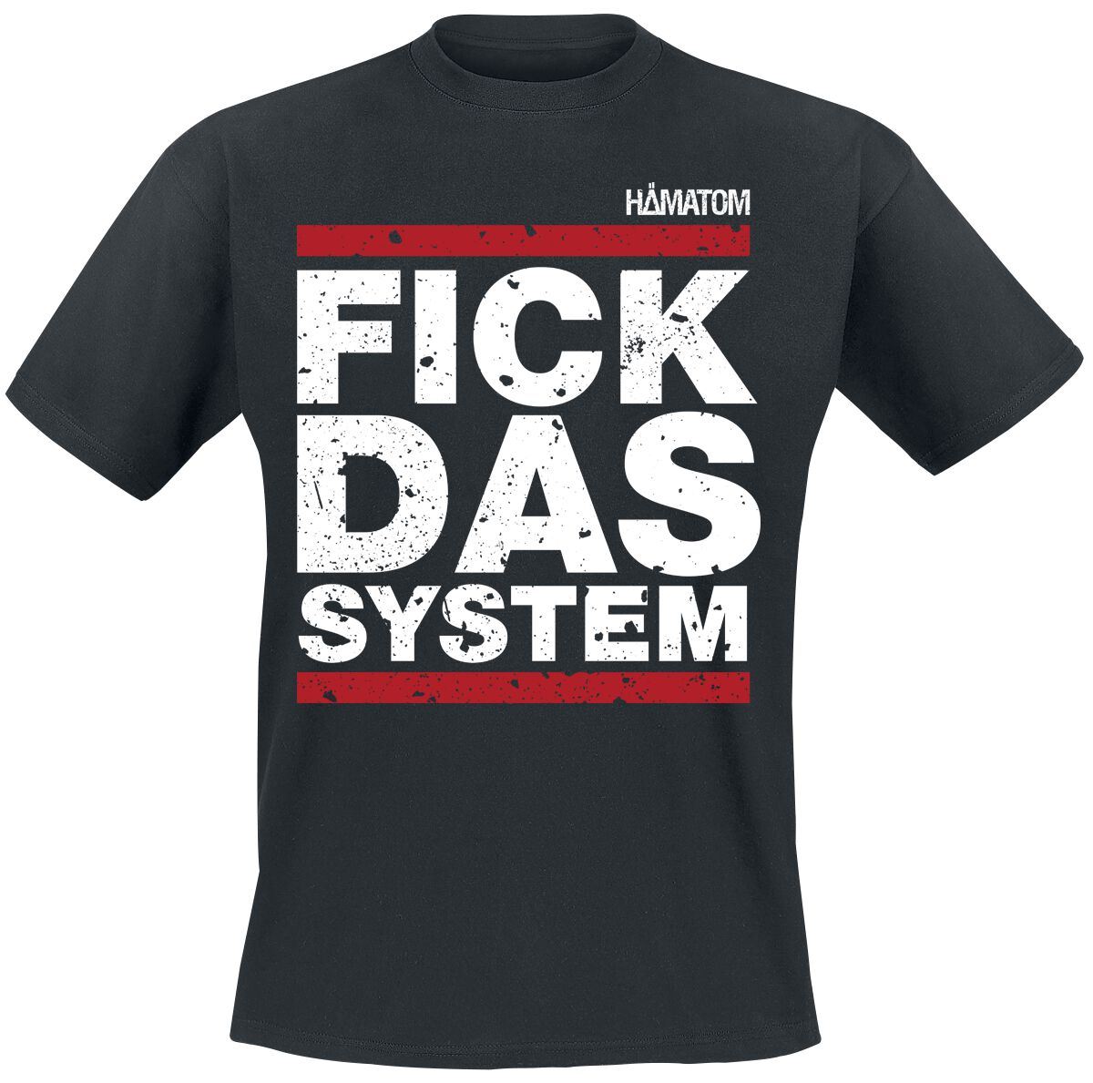 Image of Hämatom Fick das System T-Shirt schwarz