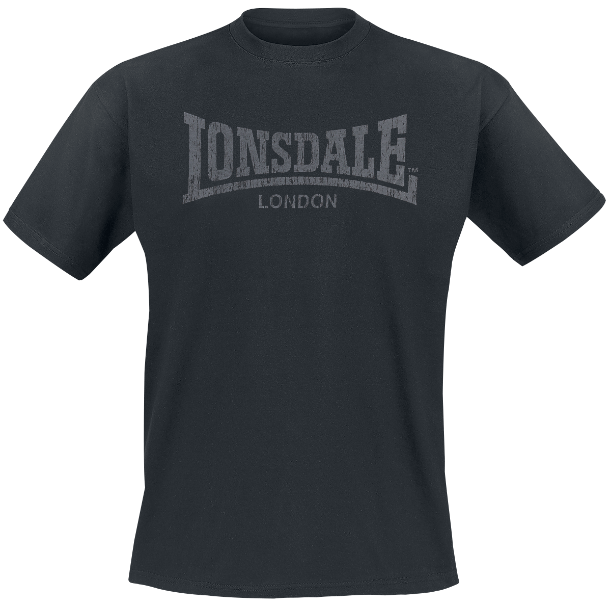 Lonsdale London  T-Shirt - Logo Kai - for Men - black