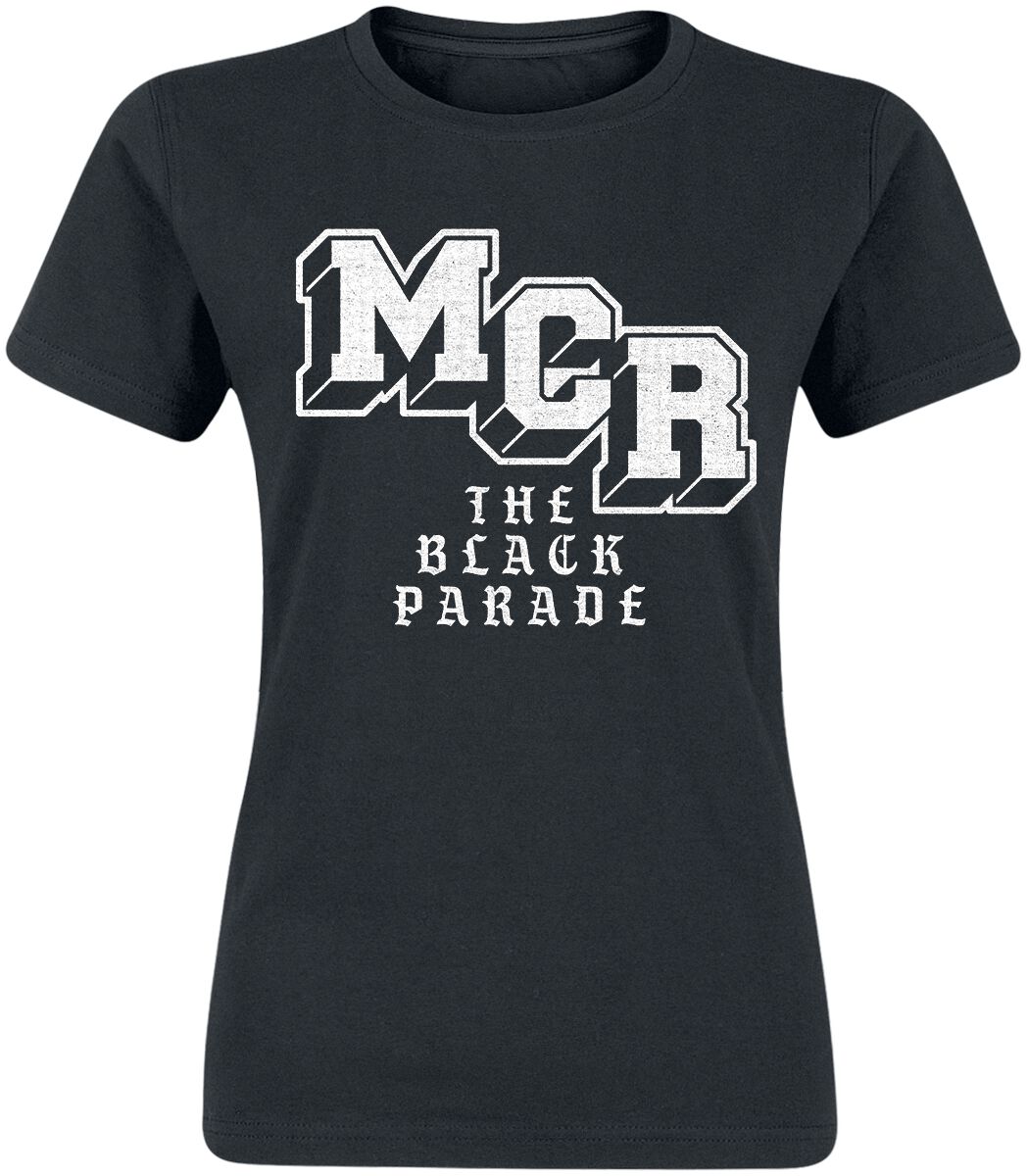 My Chemical Romance MCR Block Parade T-Shirt black