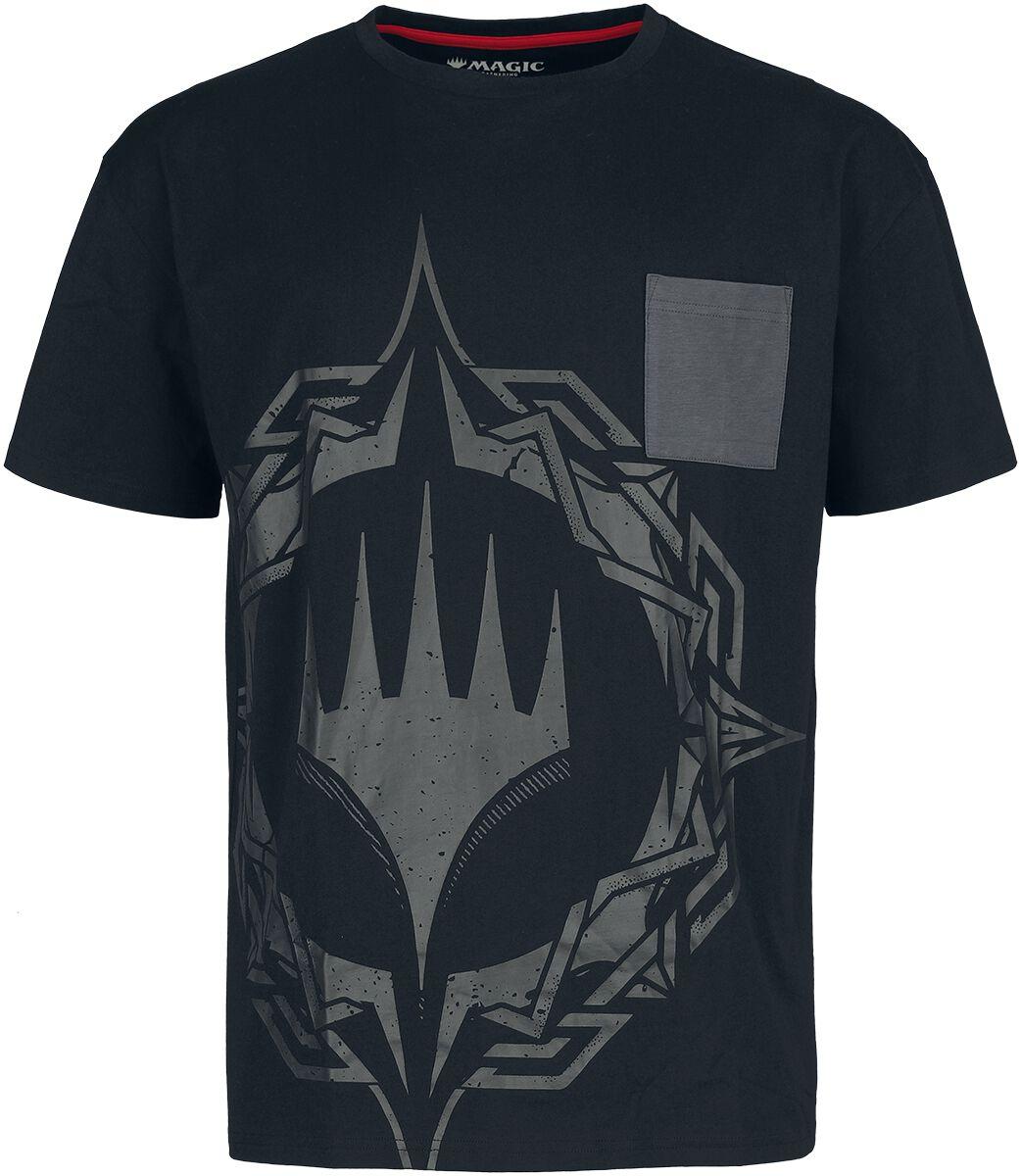 Magic: The Gathering Planeswalker T-Shirt schwarz in L