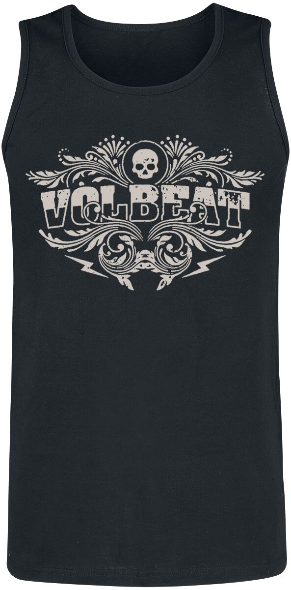 Volbeat Tank-Top - Ornamental - S bis 4XL - für Männer - Größe 4XL - schwarz  - EMP exklusives Merchandise!