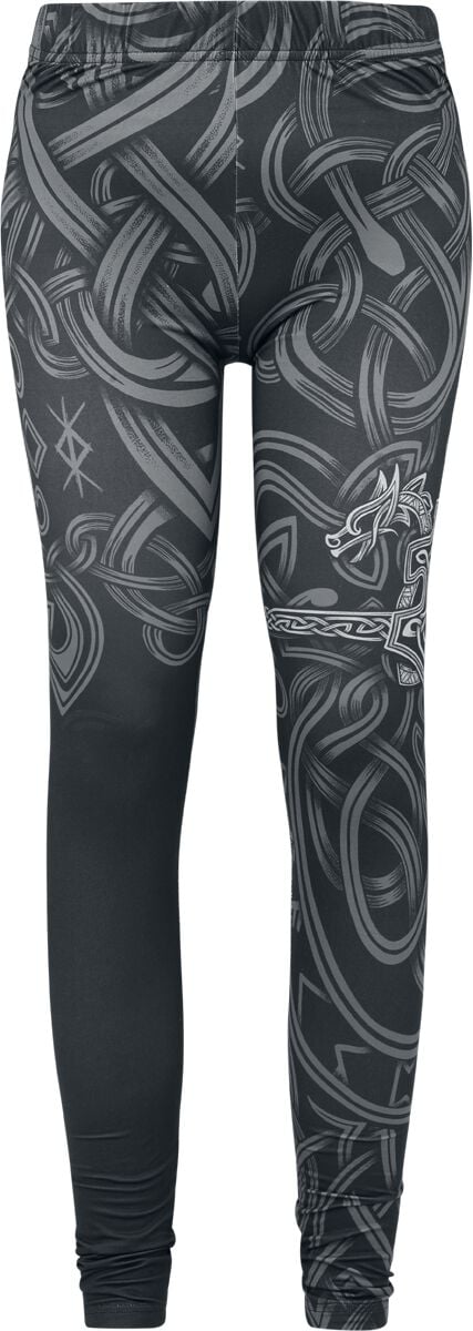 Black Premium by EMP Leggings - Celtic Blessing - S bis XXL - für Damen - Größe S - schwarz