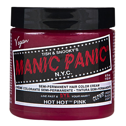 Manic Panic - Hot Hot Pink - Classic - Haar-Farben - pink