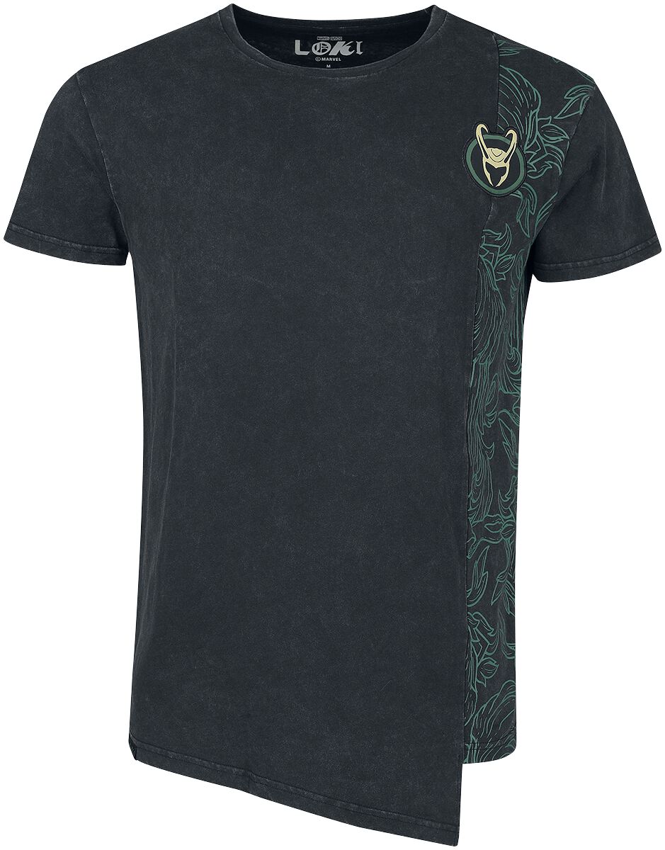 Loki God Of Mischief T-Shirt schwarz in L