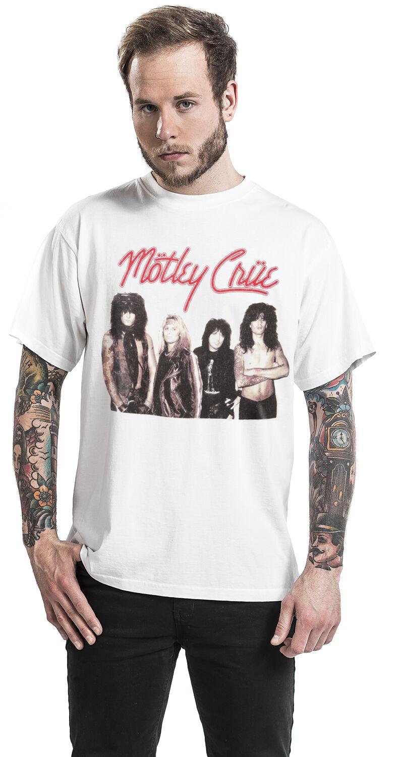 Image of T-Shirt di Mötley Crüe - Girls Girls Girls USA Tour '87 - S a XXL - Uomo - bianco