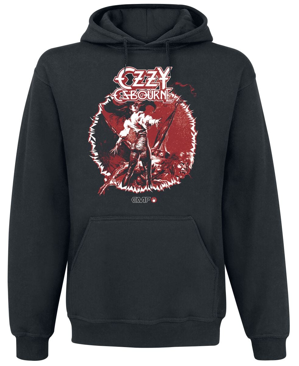 Ozzy Osbourne Hettegenser - The Ultimate Sin - 40th Anniversary - S til XXL - Herrer - svart