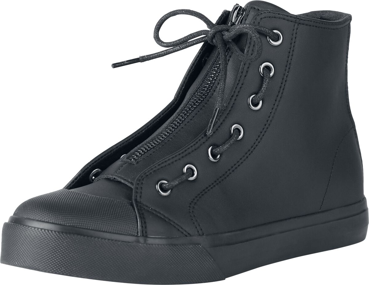 Levně Black Premium by EMP Tenisky z imitace kůže Essential tenisky černá