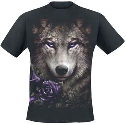 Wolf Roses, Spiral, T-Shirt
