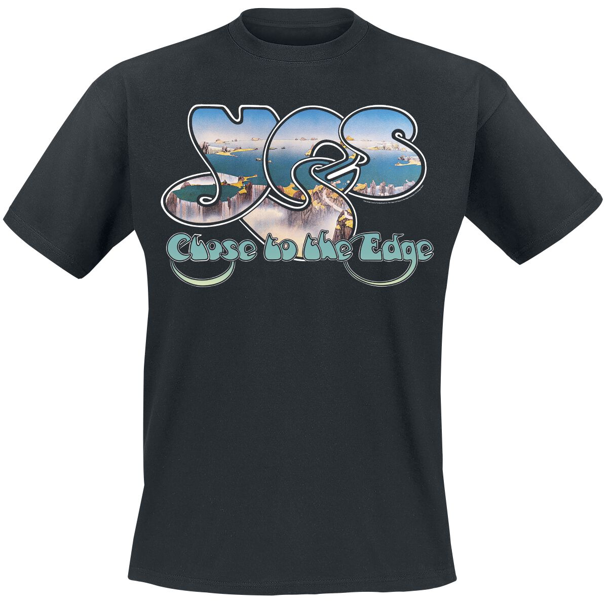 Image of Yes Close To The Edge T-Shirt schwarz