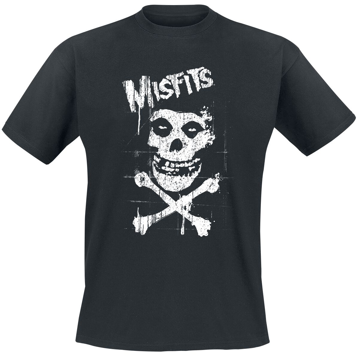 Misfits T-Shirt - Bones - S bis XXL - für Männer - Größe XL - schwarz  - Lizenziertes Merchandise!
