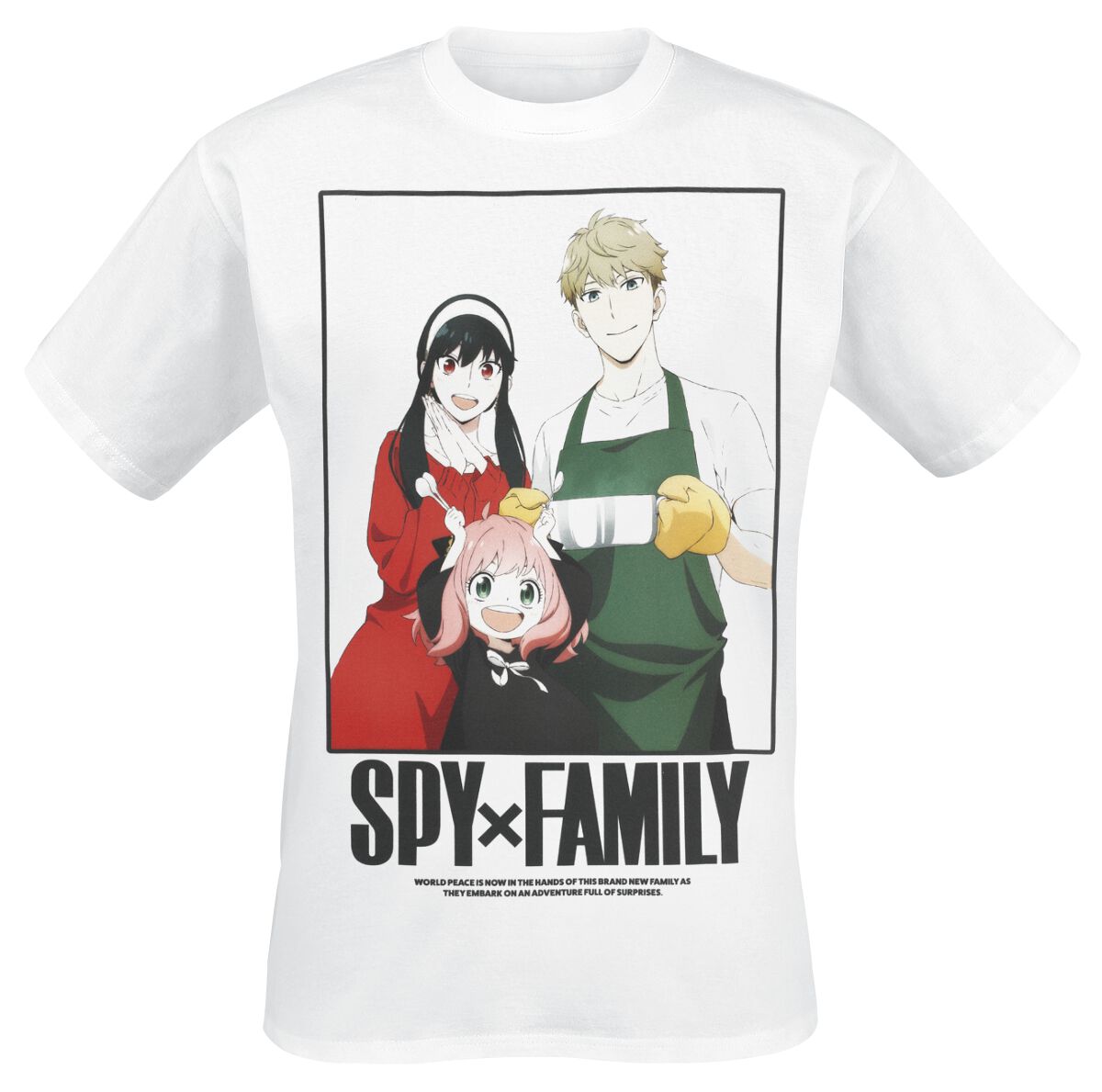 Levně Spy x Family Full Of Surprises Tričko bílá