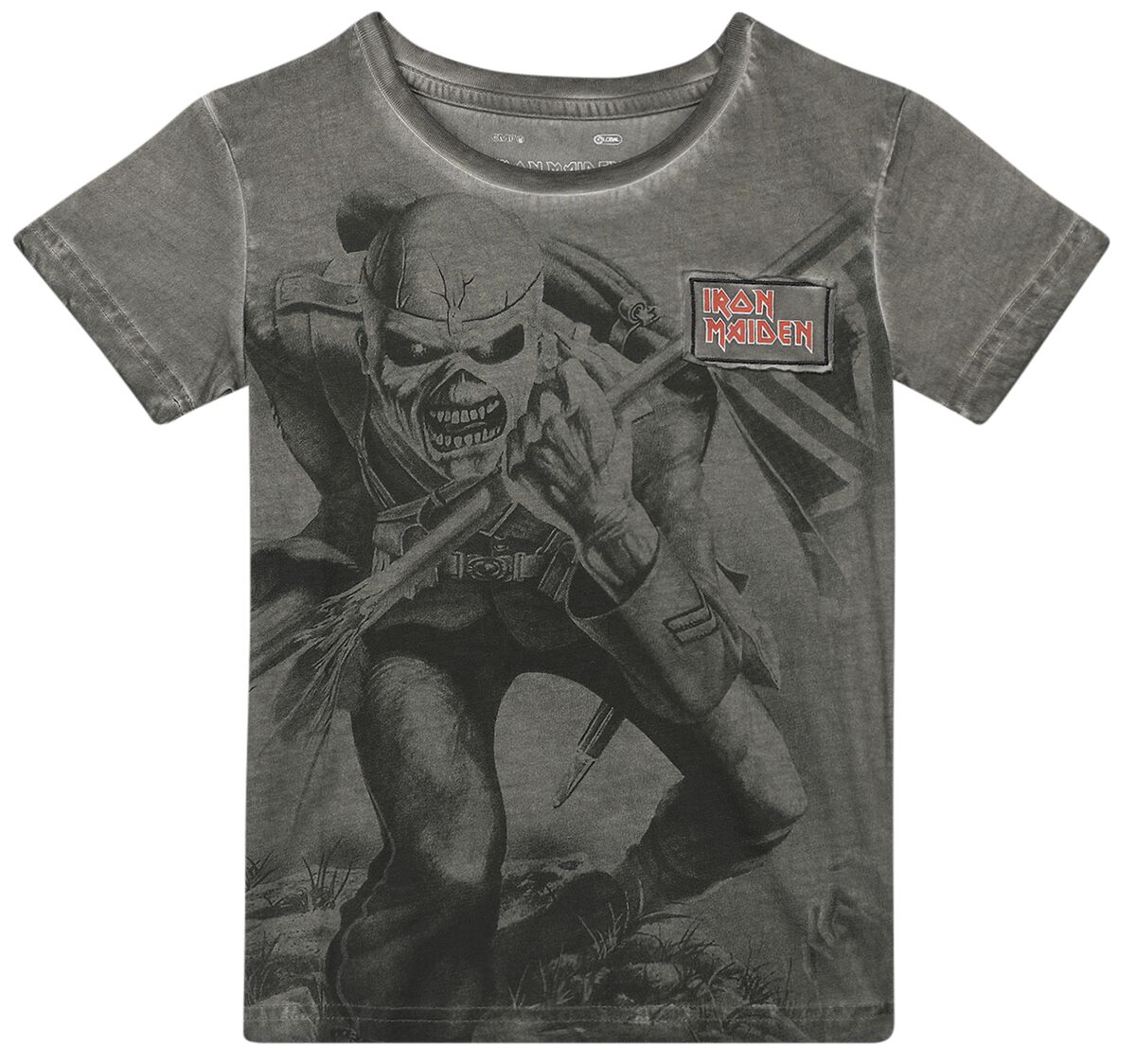 Image of T-Shirt di Iron Maiden - Kids - EMP Signature Collection - 146/152 - ragazzi & ragazze - verde oliva