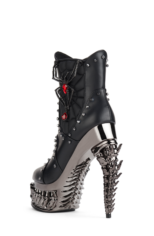 4068143308502 - Alchemy England - Black Widow Black High Heel schwarz in EU38