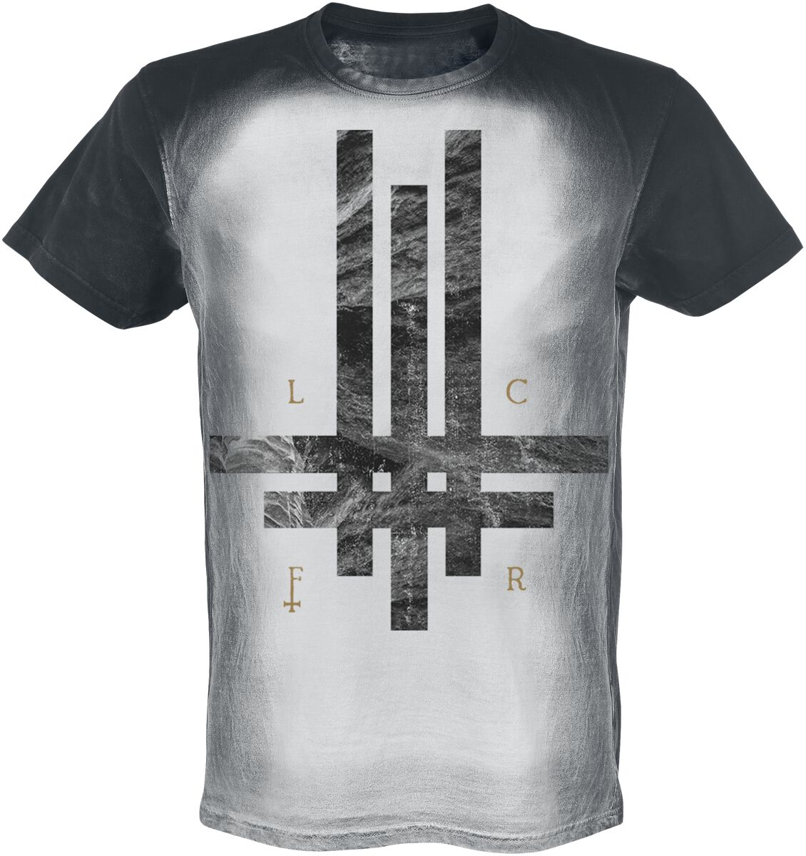 Behemoth LCFR Tri Cross T-Shirt grau – 40.01% Rabatt