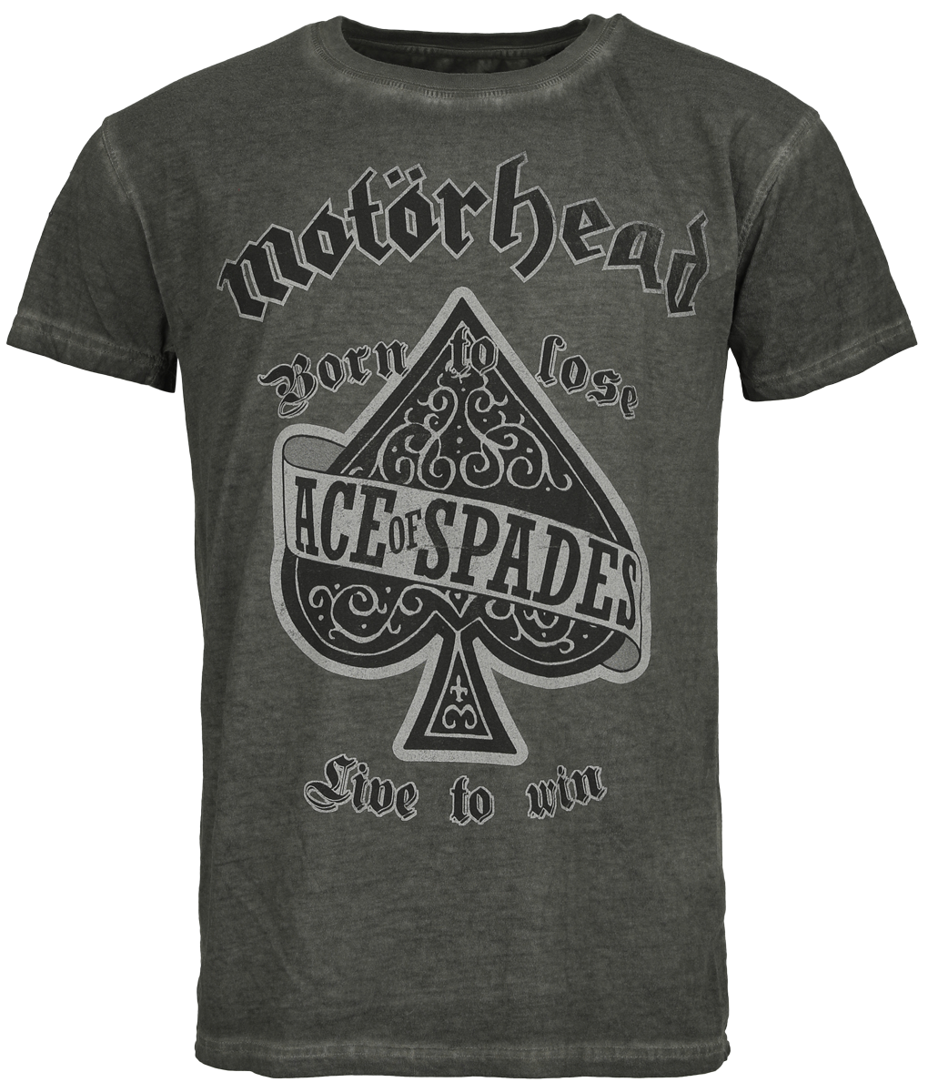 Motörhead - Ace Of Spades - T-Shirt - anthrazit