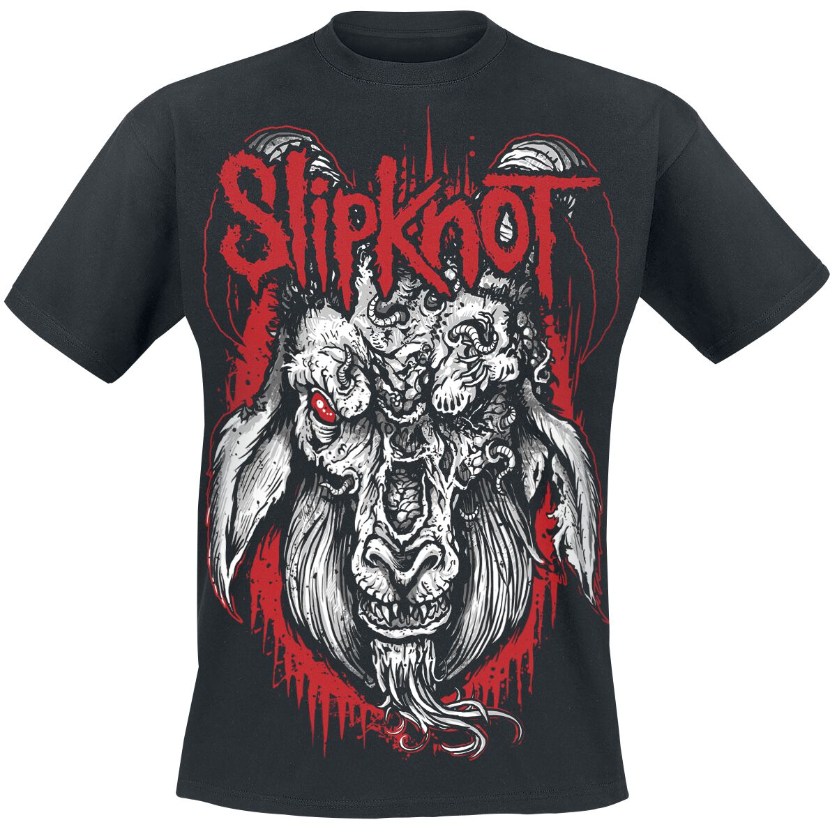Slipknot T-Shirt - Rotting Goat - S bis 5XL - für Männer - Größe 5XL - schwarz  - Lizenziertes Merchandise!