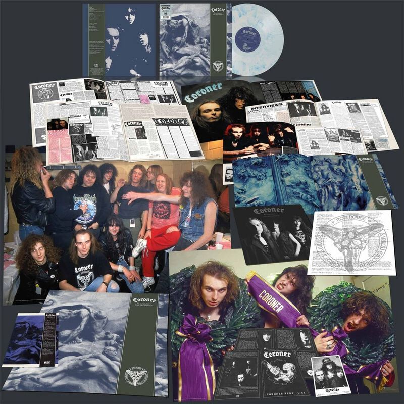 Punishment for decadence von Coroner - LP (Coloured, Limited Edition, Re-Release, Standard)
