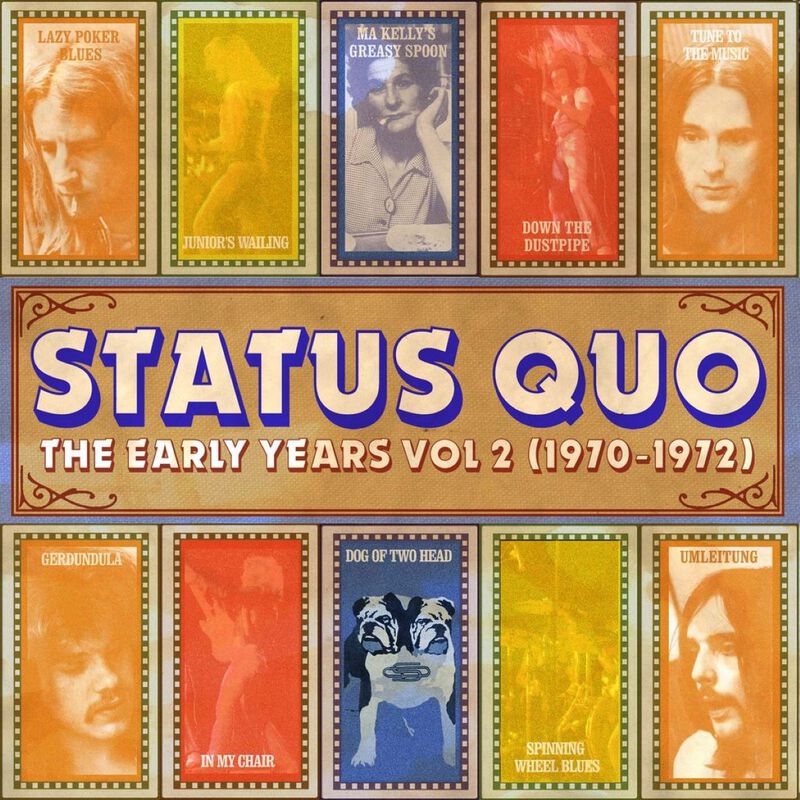 Levně Status Quo The early years (1970-1972) 5-CD standard