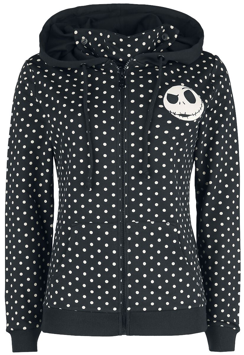 The Nightmare Before Christmas Dotties Kapuzenjacke schwarz The Nightmare Before Christmas Dotties Kapuzenjacke schwarz