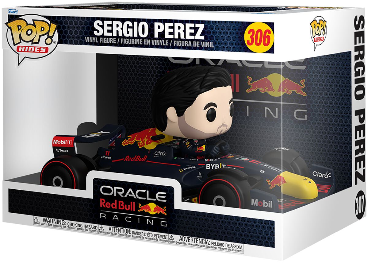 Levně Formel 1 Vinylová figurka Sergio Perez (Pop! Ride Super Deluxe) Sberatelská postava standard