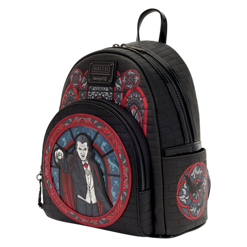 Dracula Mini-Rucksack - Loungefly - Monsters Dracula - multicolor  - Lizenzierter Fanartikel