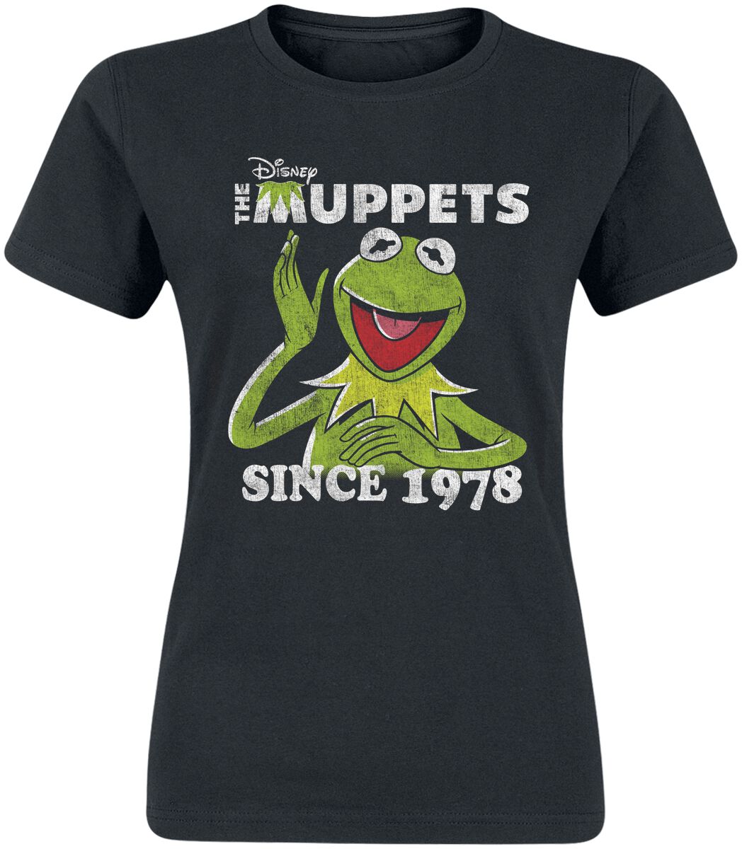 The Muppets Kermit Since 1978 T-Shirt black