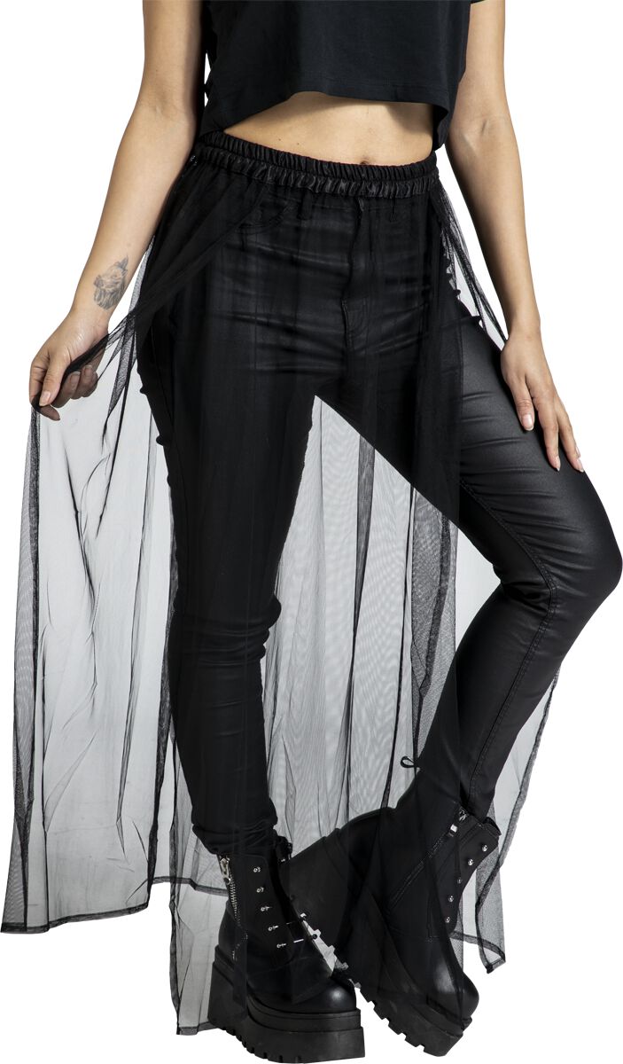 Transparent Skirt | Gothicana by EMP Langer Rock | EMP