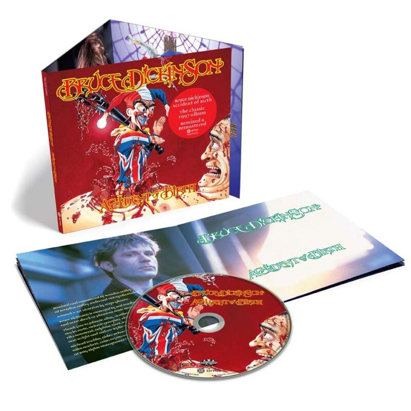 Accident of Birth (2026 Remix) von Bruce Dickinson - CD (Digisleeve, Re-Release)