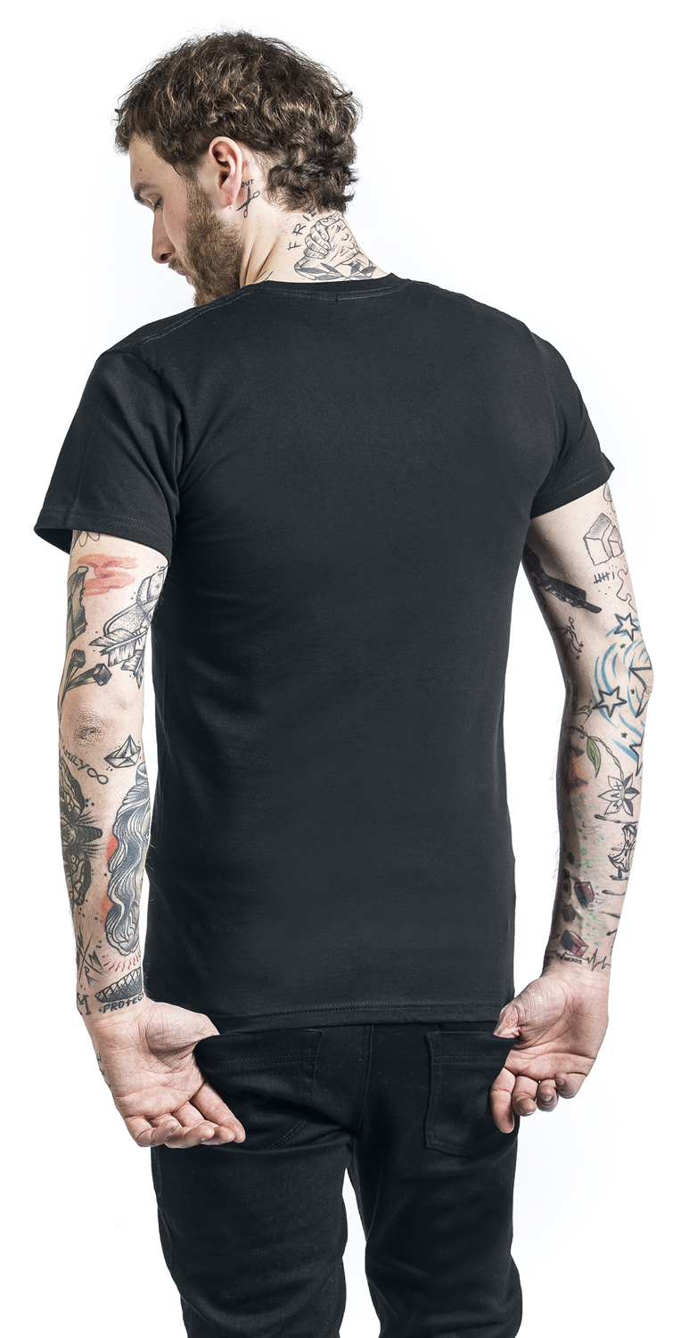 Jurassic Park Classic Logo T-Shirt schwarz