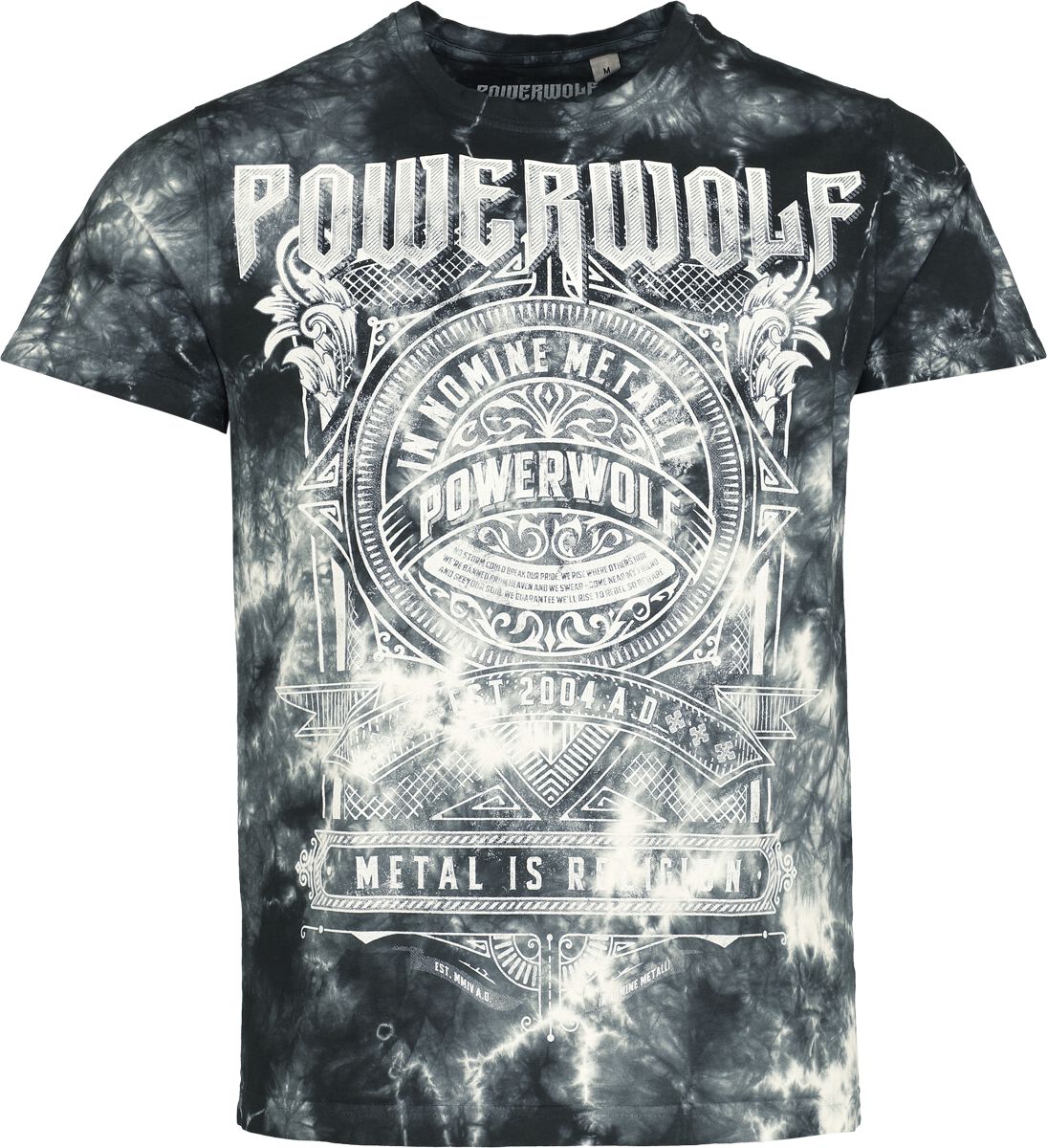 T-Shirt - Script Emblem - S bis 4XL - für Männer - Größe L - batik - EMP exklusives Merchandise! - Männer - male
