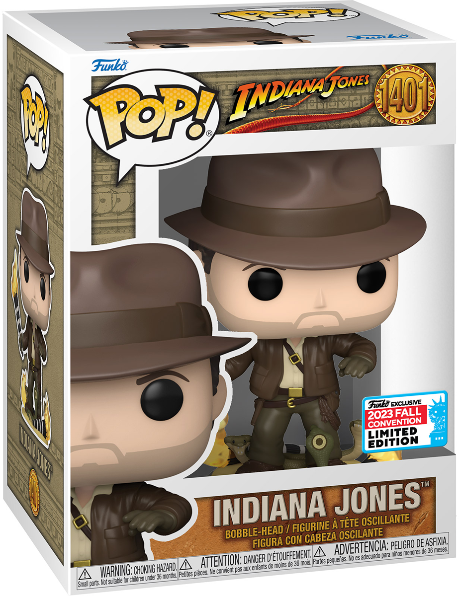 Indiana Jones - Indiana Jones (NYCC 2023) Vinyl Figur 1401 - Funko Pop! Figur - multicolor
