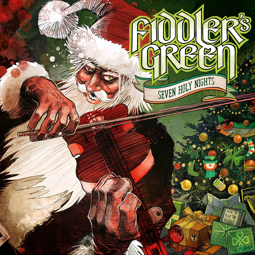 Fiddler's Green Seven holy nights CD multicolor