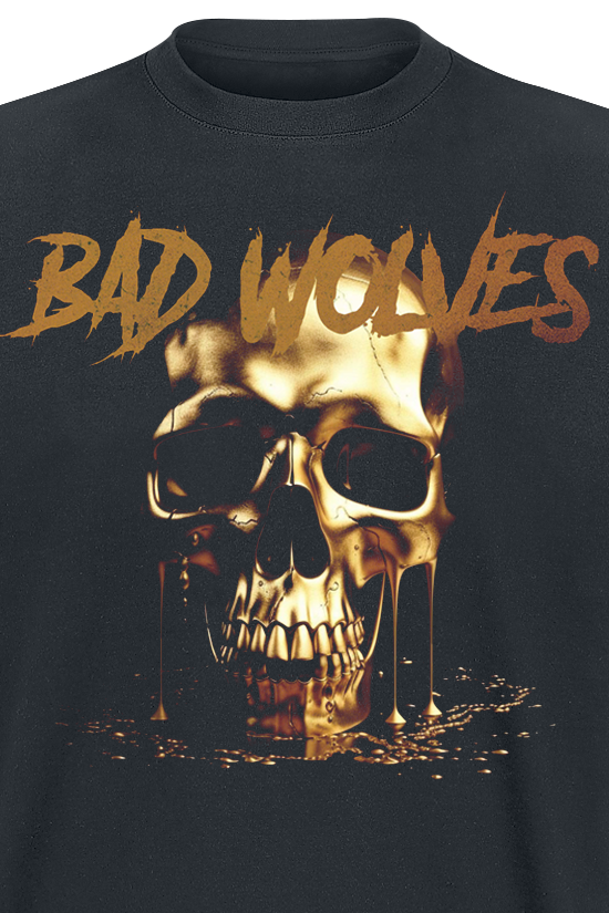 Bad Wolves T-Shirt - Die about it - S bis 4XL - für Männer - Größe XL - schwarz  - Lizenziertes Merchandise!