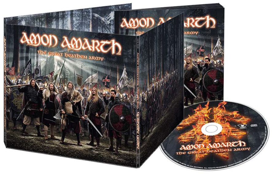Amon Amarth The great heathen army CD multicolor