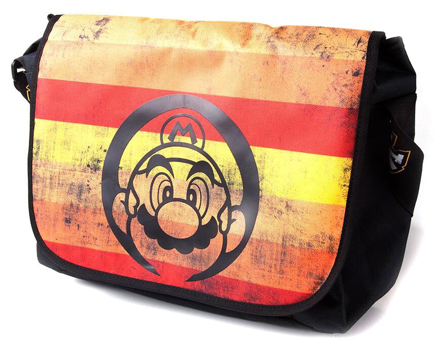 Image of Super Mario - Mario - Borsa a tracolla - Unisex - multicolore