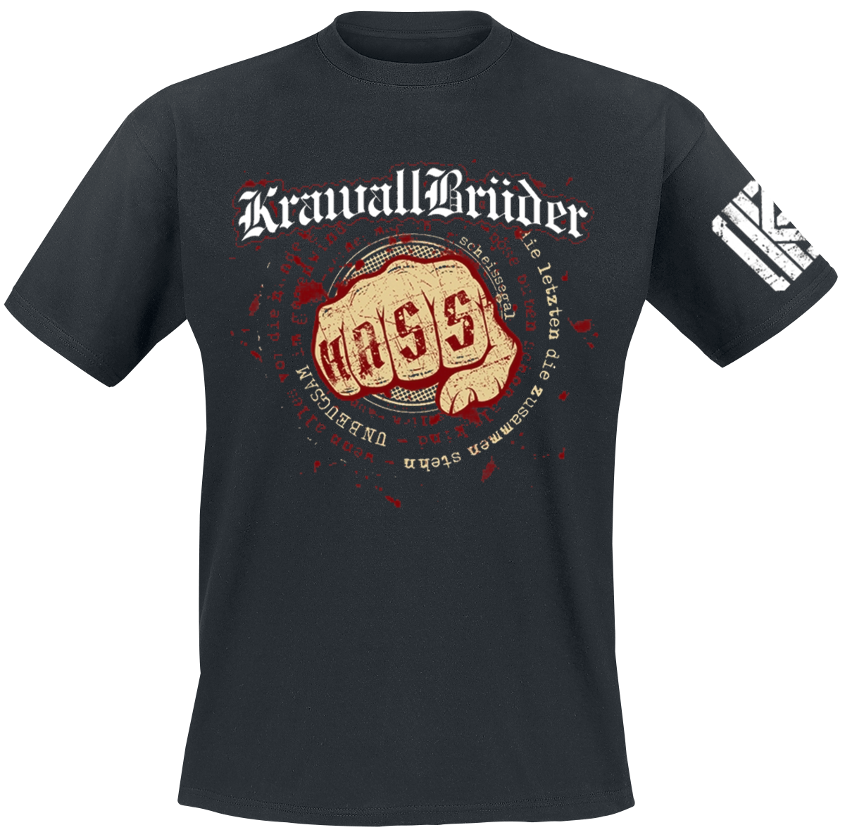 KrawallBrüder - Unbeugsam - T-Shirt - black image