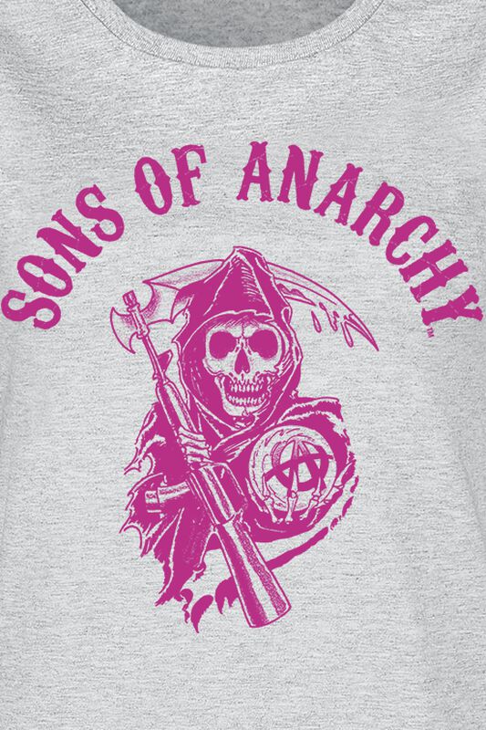 Filme & Serien Nachhaltiges Fan Merch Pink | Sons Of Anarchy T-Shirt