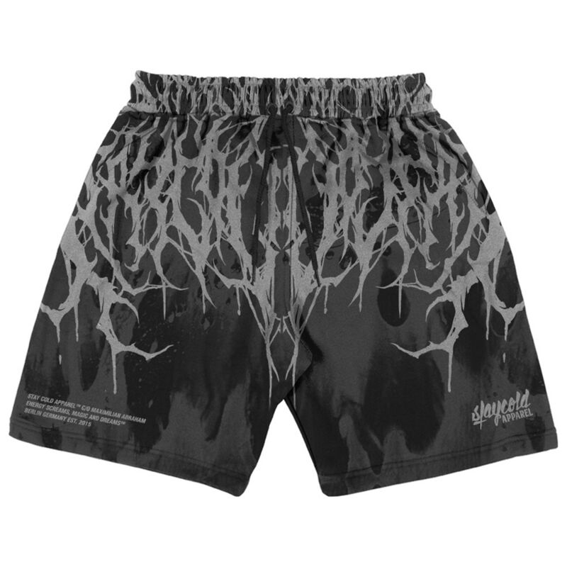 Short - Reign Of Blood (grey dye) - Boardshorts - M bis XL - für Männer - Größe L - grau - Männer - male