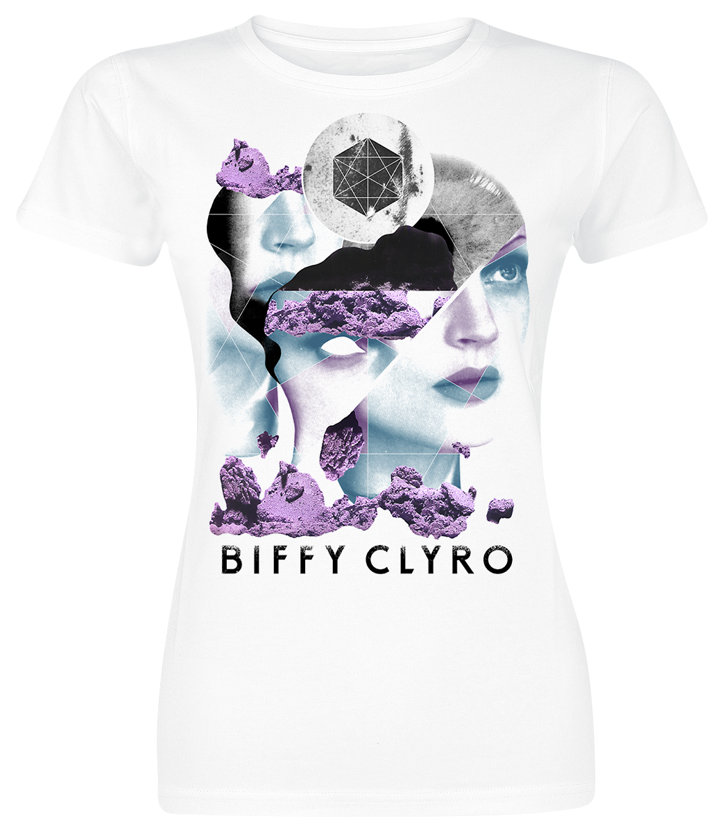 Biffy Clyro - Lips - Girls shirt - white image