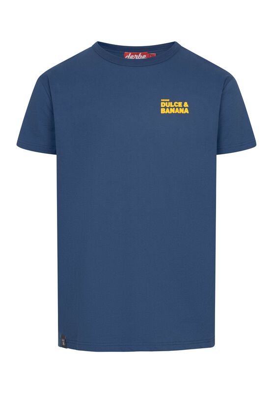 Derbe Hamburg T-Shirt - Dulce & Banana - S bis 3XL - für Männer - Größe S - dunkelblau