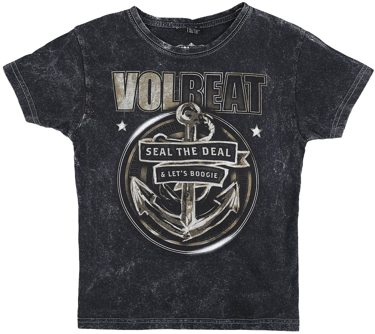 Levně Volbeat Kids - Rewind, Replay, Rebound detské tricko charcoal