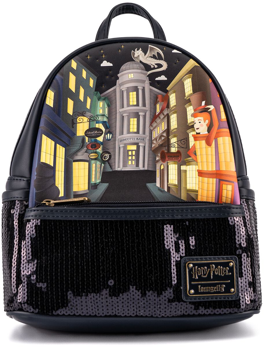 Image of Harry Potter Loungefly - Diagon Alley Rucksack Standard