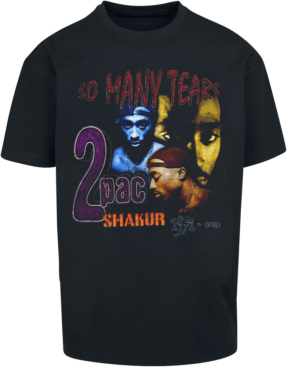 Tupac Shakur So Many Tears T-Shirt black