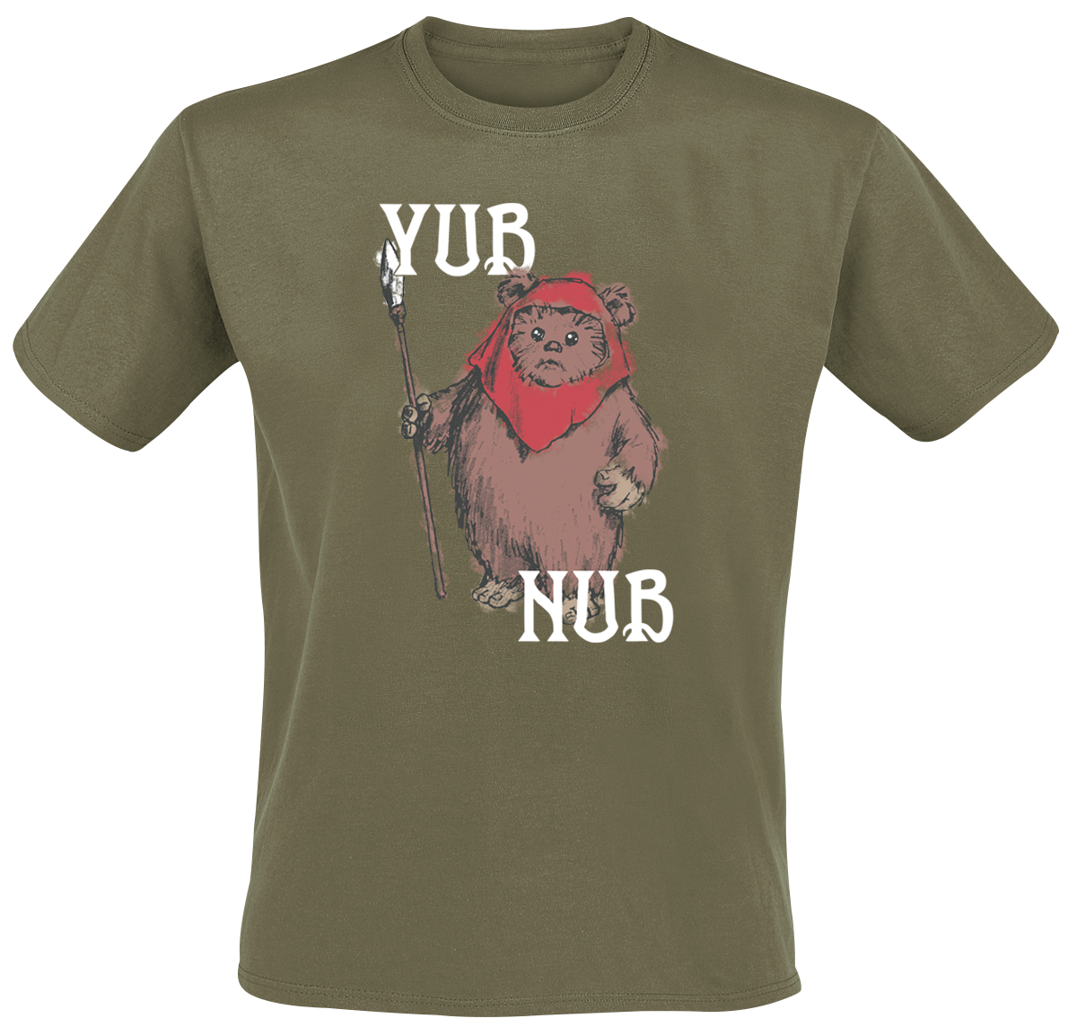 Star Wars - Ewok - Yub Nub - T-Shirt - grün - EMP Exklusiv!