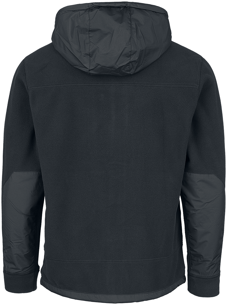 Vintage Industries Vitor Hollow Fibre Fleece Übergangsjacke schwarz