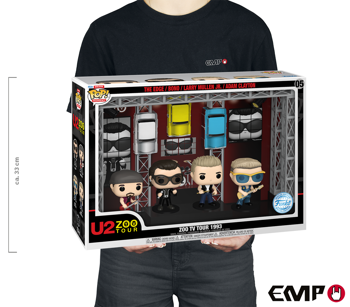 U2 Zoo TV Tour 1993 (Pop! Moments Deluxe) Vinyl Figur 05 Funko Pop! multicolor