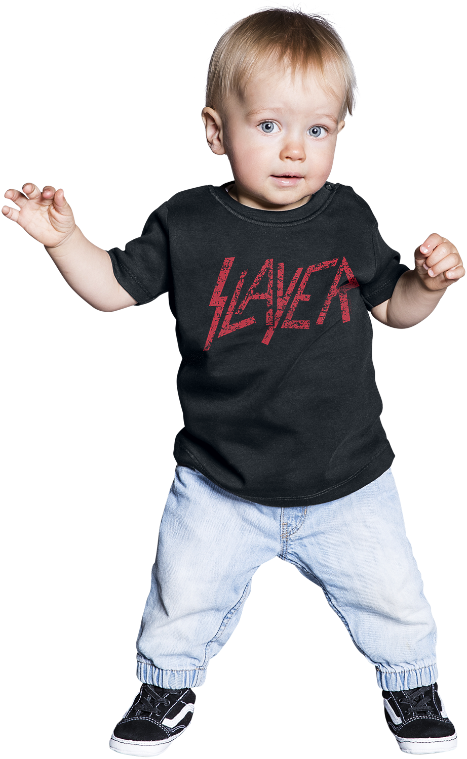 Slayer Metal-Kids - Logo T-Shirt schwarz - 25.01% Rabatt