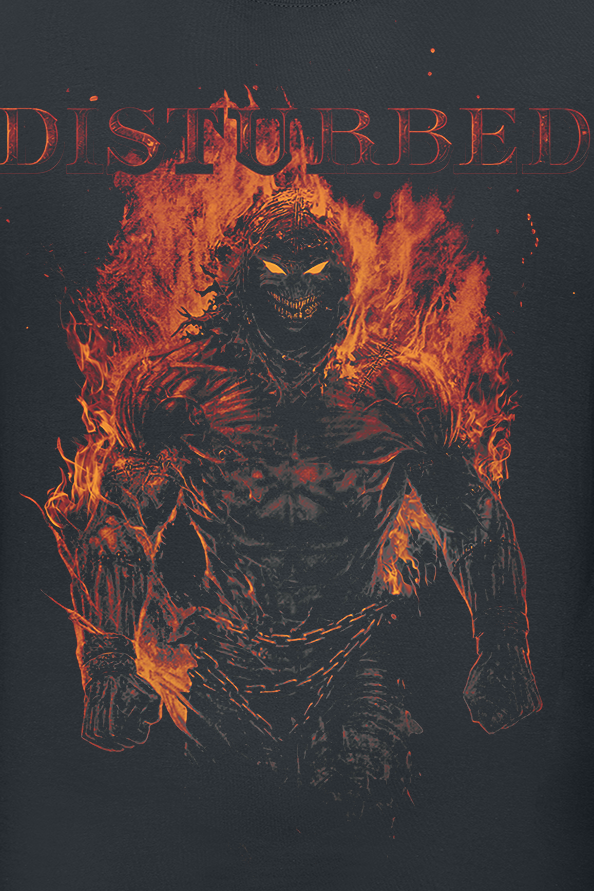 Disturbed On Fire T-Shirt schwarz
