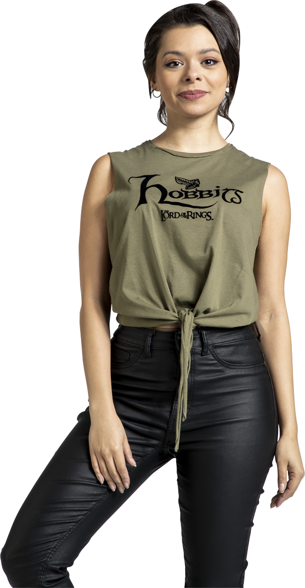 Thumbnail - Der Herr der Ringe Hobbits Top grün in L